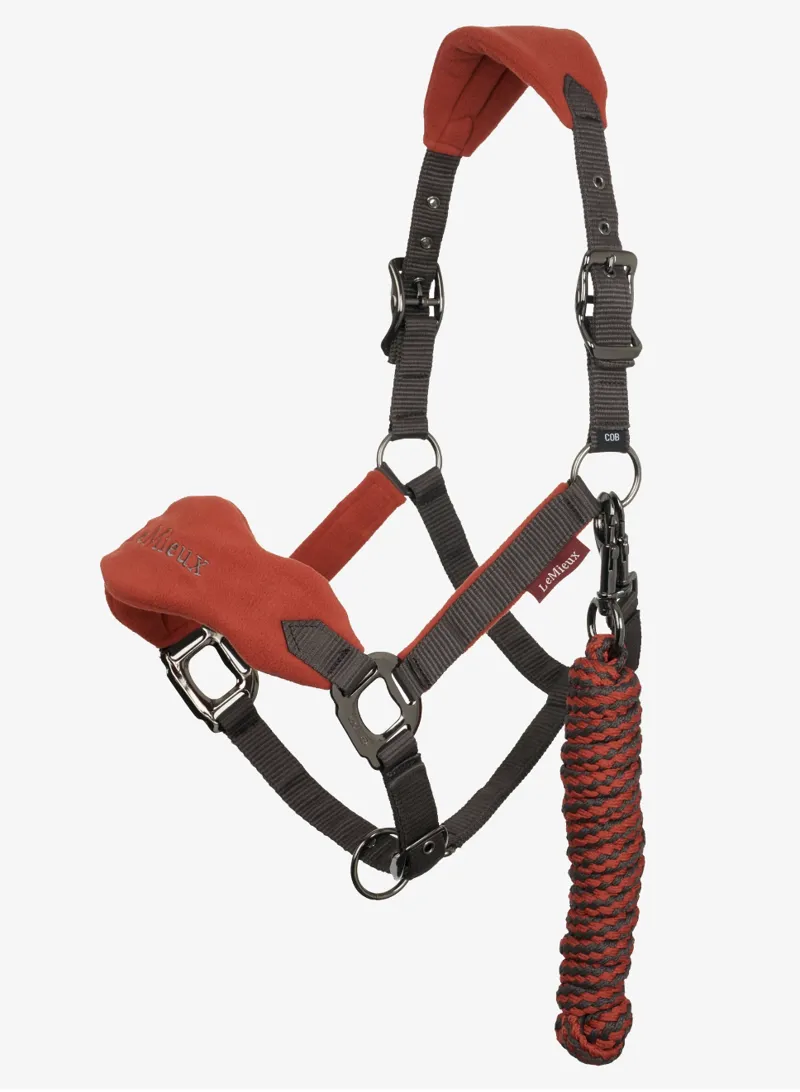 LeMieux Vogue Headcollar and Leadrope Sienna